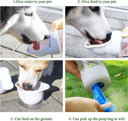 HydroPup™ Pro – 3-in-1 Dog Travel Bottle