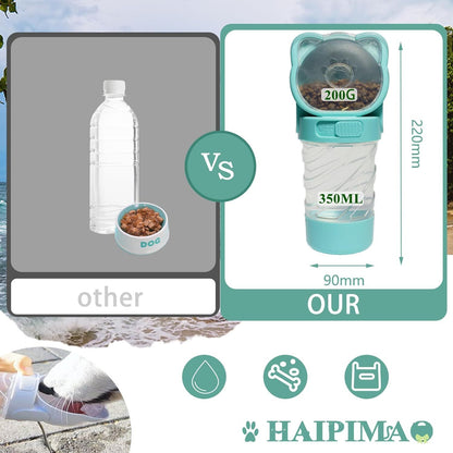 HydroPup™ Pro – 3-in-1 Dog Travel Bottle